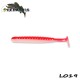 4Predators Worm Shad 8cm - (6db/cs)