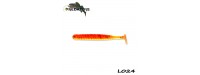 4Predators Worm Shad 8cm L024 - (6db/cs)