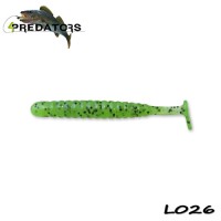 4Predators Worm Shad 8cm L026 - (6db/cs)