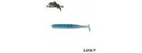 4Predators Worm Shad 8cm L027 - (6db/cs)