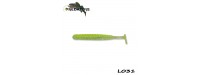 4Predators Worm Shad 8cm L031 - (6db/cs)