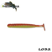4Predators Worm Shad 8cm L032 - (6db/cs)
