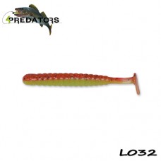 4Predators Worm Shad 8cm L032 - (6db/cs)