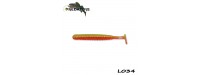 4Predators Worm Shad 8cm L034 - (6db/cs)