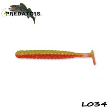 4Predators Worm Shad 8cm L034 - (6db/cs)