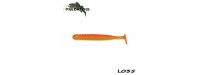 4Predators Worm Shad 8cm L035 - (6db/cs)