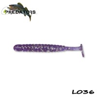 4Predators Worm Shad 8cm L036 - (6db/cs)