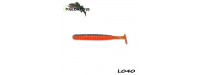 4Predators Worm Shad 8cm L040 - (6db/cs)