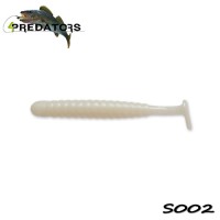 4Predators Worm Shad 8cm S002 - (6db/cs)