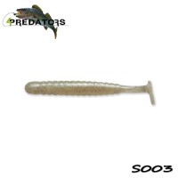 4Predators Worm Shad 8cm S003 - (6db/cs)