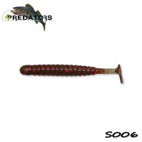 4Predators Worm Shad 8cm S006 - (6db/cs)