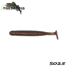 4Predators Worm Shad 8cm S025 - (6db/cs)