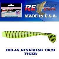 Relax King Shad 10cm Tiger-(10db/cs)