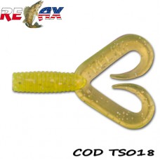 Relax Twister 4.5cm Double Tail S018-(25db/cs)