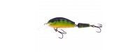 Vidra Lures Agility Jointed 6cm 7gr Sinking FP-Fire Perch wobbler