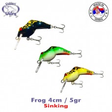 Vidra Lures Frog 4cm 5gr Sinking wobbler