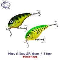 Vidra Lures Nautilus SR-Shallow Runer 6cm 16gr Floating