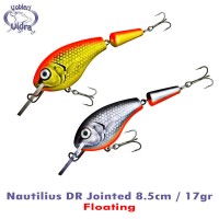 Vidra Lures Nautilus DR Deep Runer Jointed 8.5cm 17gr Floating
