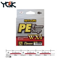 YGK Niton PE Finesse Stage WX4 Fonott Zsinór 70m-YGK-N770-#0.8