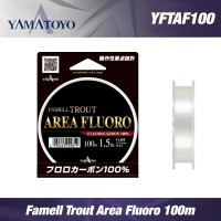 Yamatoyo Famell Trout Area Fluorokarbon Zsinór 100m 0.106mm