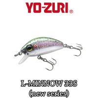 Yo-Zuri Wobbler L-Minnow 3.3cm-3.5gr-Süllyedő-New Series