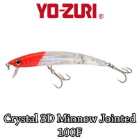 Yo-Zuri Wobbler -  3D Crystal Minnow Jointed 10cm-15gr-Felúszó