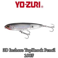 Yo-Zuri 3D Inshore TopKnock Pencil 10cm-18gr - Felszíni