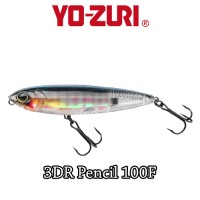 Yo-Zuri 3DR Wobbler Pencil 10cm-16gr-Felúszó