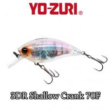 Yo-Zuri 3DR Wobbler Shallow Crank 7cm-16gr - Felúszó