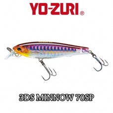 Yo-Zuri Wobbler - 3DS Minnow 7cm-7gr-Lebegő