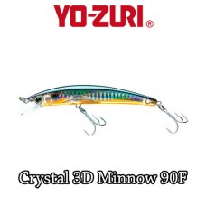 Yo-Zuri Wobbler - Crystal 3D Minnow 9cm7gr-Felúszó