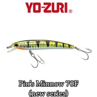 Yo-Zuri Wobbler - Pin's Minnow  7cm-4gr-Felúszó-New Series