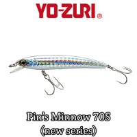 Yo-Zuri Wobbler - Pin's Minnow  7cm-4gr-Süllyedő-New Series