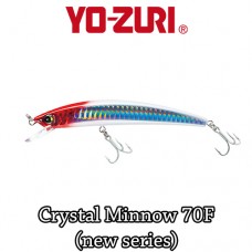 Yo-Zuri Wobbler Crystal Minnow 7cm-5gr-Felúszó-(New Series)