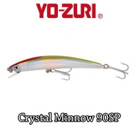 Yo-Zuri Wobbler Crystal Minnow 9cm-7.5gr - Lebegő