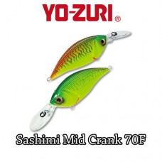 Yo-Zuri Wobbler Sashimi Mid Crank 7cm-15gr- Felúszó