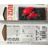 Yo-Zuri Wobbler - Snap Beans 2cm/1gr + 2.5cm/2gr - Süllyedő-F237-RD