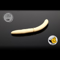 LIBRA Fatty D-Worm Tournament 55mm 005 Cheese gumicsali 12db/cs