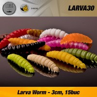 Libra LARVA30 30mm gumicsali 15db/cs 