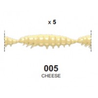 LIBRA MULTI LARVA 5x25mm 005 Cheese Gumicsali 25db/cs