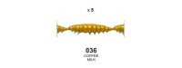 LIBRA MULTI LARVA 5x25mm 038 Cheese Gumicsali 25db/cs