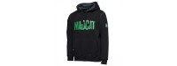 Madcat Mega Logo Hoodie Black Caviar Fekete Pulóver M