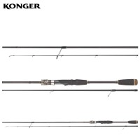 KONGER VENOM STREAM SPIN 2442 Pergető Bot 244cm 4-17gr   