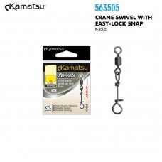 KAMATSU easy-lock snap kapocs nr.0 forgóval nr.10/7kg    