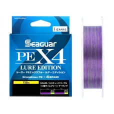 Seaguar Grandmax Lure Edition X4 PE Braid fonott zsinór 0.074mm Purple 150m 