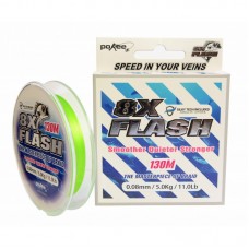 Pokee Flash Smart 8X PE Braid Lime Green fonott zsinór 130m - 0.08mm