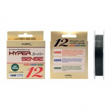 Pokee Hyper Sense Braid X12 Moss Green-Carp Hooklink fonott zsinór 100m - 0.10mm